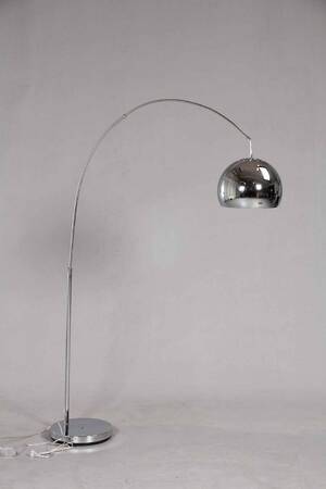 Standerlampe, krom