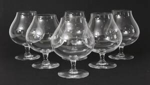 Cognacskupor 6st, Orrefors