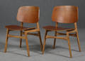 Børge Mogensen 1914 - 1972. Skalstole, model 122 2