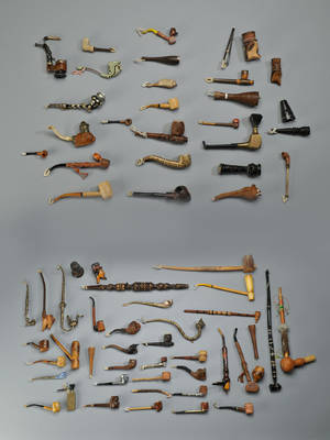 Samling div. udenlandske piber 63