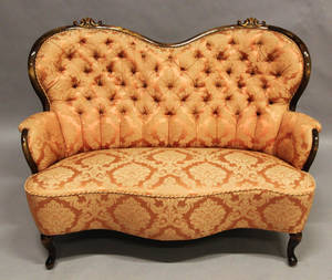 Soffa, nyrokoko, 1800-talets senare del