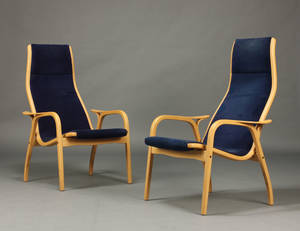 Yngve Ekström. Par Lamino lænestole 2