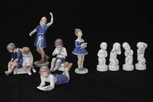 Bing  Grøndahl. Samling diverse porcelænsfigurer 9