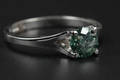 Solitairering, ca. 0.86 ct.
