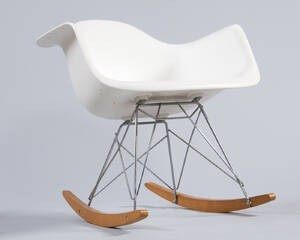 Charles Ray Eames Schaukelsessel Modell Rocker RAR, Plastic Armchair für Vitra