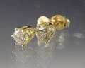 Par brillant ørestikker ca. 0.92 ct.