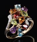 Multicolour ring