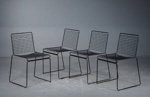 Hay Hee, fire Dining chairs, sorte 4