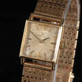Omega damearmbåndsur, 14 og 18 kt guld 