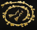 Set Lapponia, 1 Collier und 1 Paar Ohrhänger, ca. 44,1 g. 3