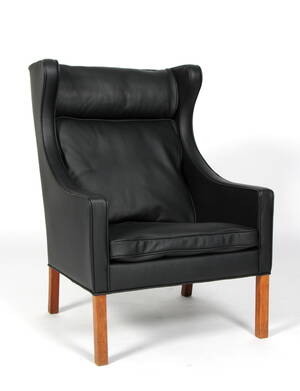 Børge Mogensen. Øreklapstol, model 2204