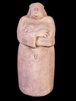 Åke Holm, Nunna, skulptur, keramik bus