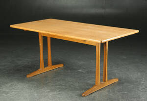 Børge Mogensen for FDB. Shakerbord af patineret egetræ 2