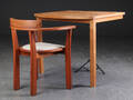 Trip Trap. Skrivebord samt armstol af teak 2