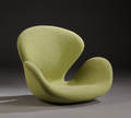 Arne Jacobsen. Skal til hvilestol model 3320 Svanen
