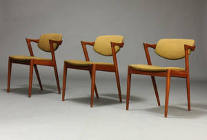 Kai Kristiansen, spisestole, teaktræ 3