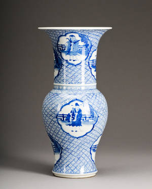 Vase af porcelæn Kina 1900 tallet