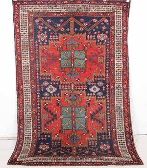 Orientmatta, handknuten, Afshar, Persien, 190x124 cm