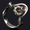 Solitaire ring ca. 1.30 ct.