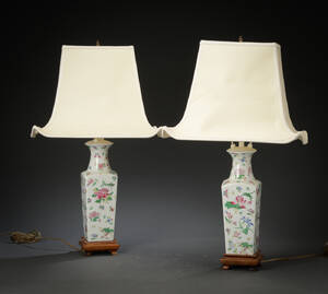 Et par kinesiske bordlamper 2