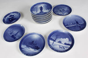 Royal Copenhagen. Juleplatter 15
