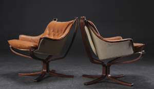 Par Lænestole, model Falcon. Sigurd Resell. 2