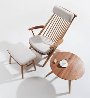 Tateishi Shoiji - Hvilestol samt skammel 2