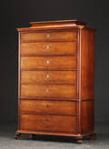 Chiffoniere af mahogni, 1800-slutning