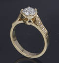 Diamantring, ca. 1.45 ct