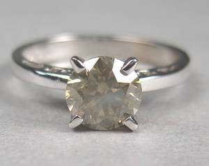 Solitairering Ca. 1.12 ct.