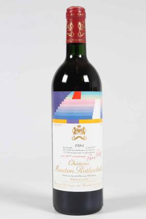 Rødvin Chateau Mouton Rothschild 1984, Premiere Grand Cru Classsé