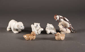 Samling Royal Copenhagen samt BG figurer 6