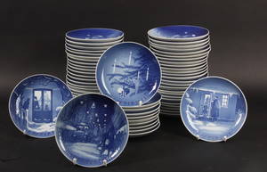 Bing Grøndahl Juleplatter. 1946 - 1984 mfl. 67
