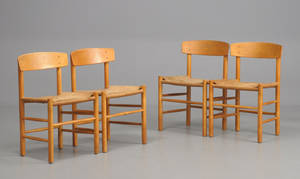 Børge Mogensen, 4 Shaker-stole model J39 4
