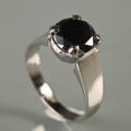 Solitaire ring ca. 3,47 ct.