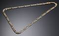 Halskæde i guldhvidguld 18 kt