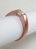 Solitairering. Ca. 0.47 ct