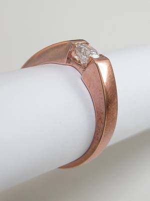 Solitairering. Ca. 0.47 ct